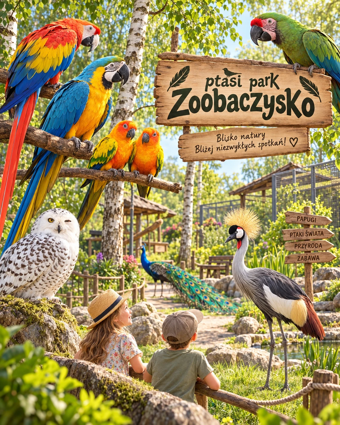 Ptasi Park ZOObaczysko